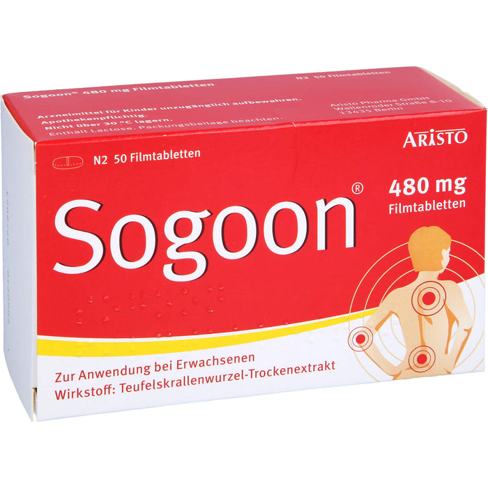 Sogoon 480 mg Filmtabletten, 50 pcs. Tablets