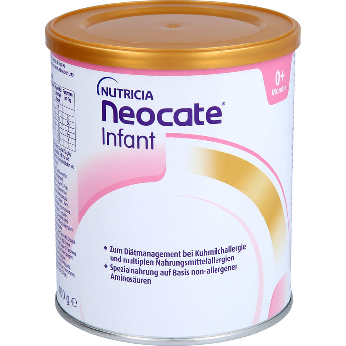 Neocate Infant Pulver Spezialnahrung für Säuglinge, 400 g Powder