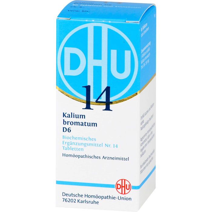 DHU Schüßler-Salz Nr. 14 Kalium bromatum D6 Tabletten, 80 pc Tablettes