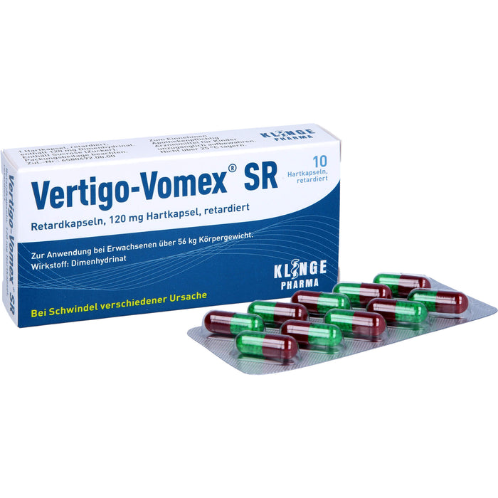 Vertigo-Vomex SR Retardkapseln, 10 pcs. Capsules