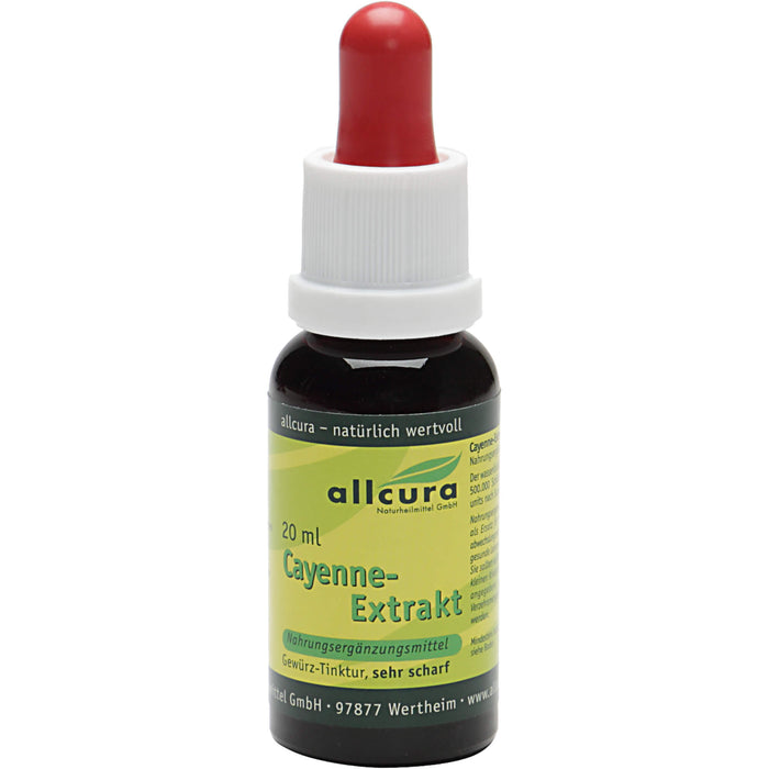 allcura Cayenne-Extrakt, 20 ml Solution