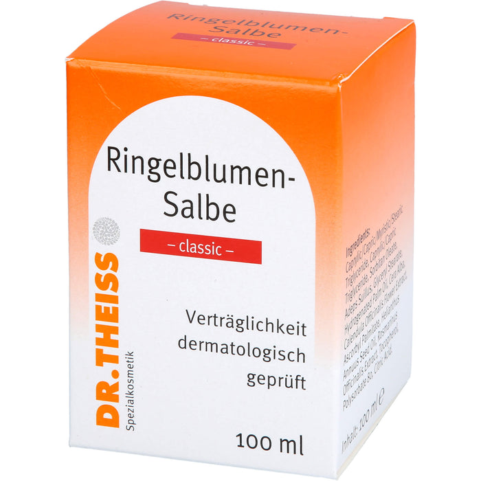 Dr. Theiss Ringelblumen-Salbe Classic schützt und pflegt die Haut, 100 ml Onguent