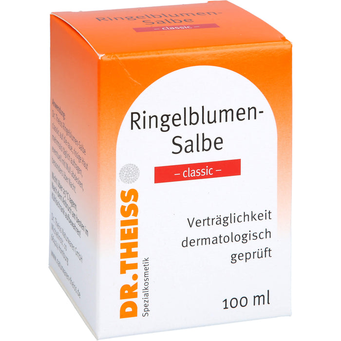 Dr. Theiss Ringelblumen-Salbe Classic schützt und pflegt die Haut, 100 ml Onguent