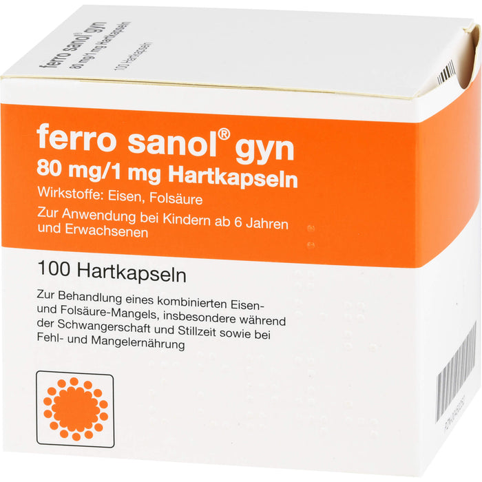 ferro sanol gyn Hartkapseln, 100 pc Capsules