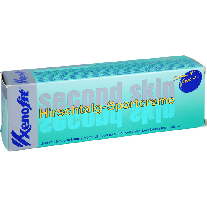 Xenofit Second Skin Hirschtalg-Sportcreme, 125 ml Cream