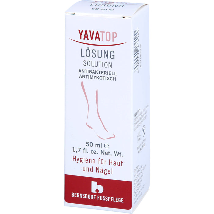 Yavatop Lösung schützt Haut und Nägel vor Bakterien und Pilzinfektionen, 50 ml Solution