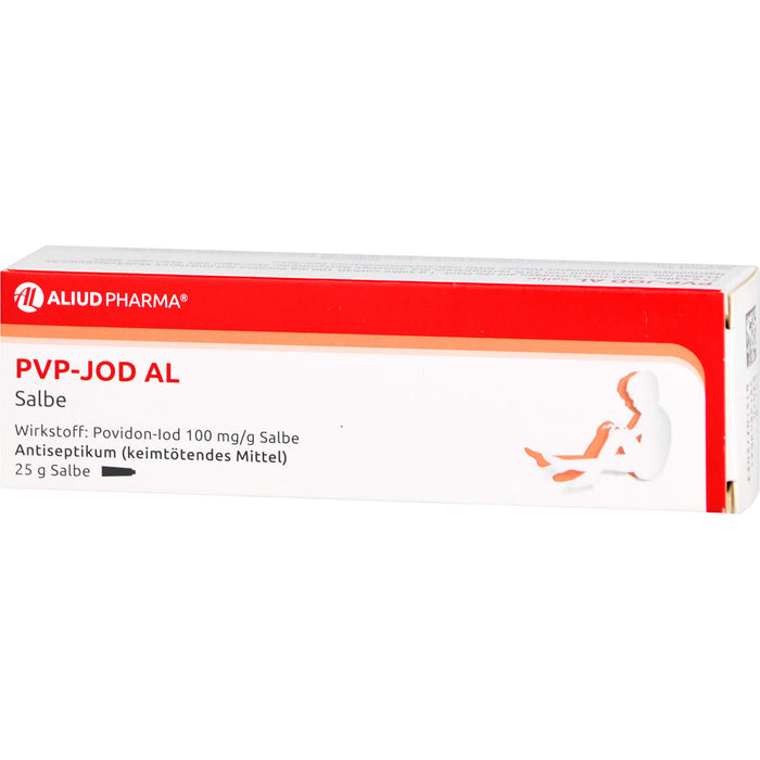 PVP-Jod AL Salbe Antiseptikum, 25 g Onguent