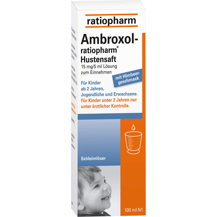 Ambroxol-ratiopharm Hustensaft, 100 ml Solution