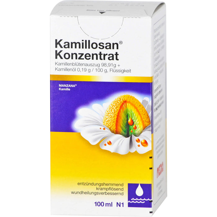 Kamillosan Konzentrat Flüssigkeit entzündungshemmend, 100 ml Solution