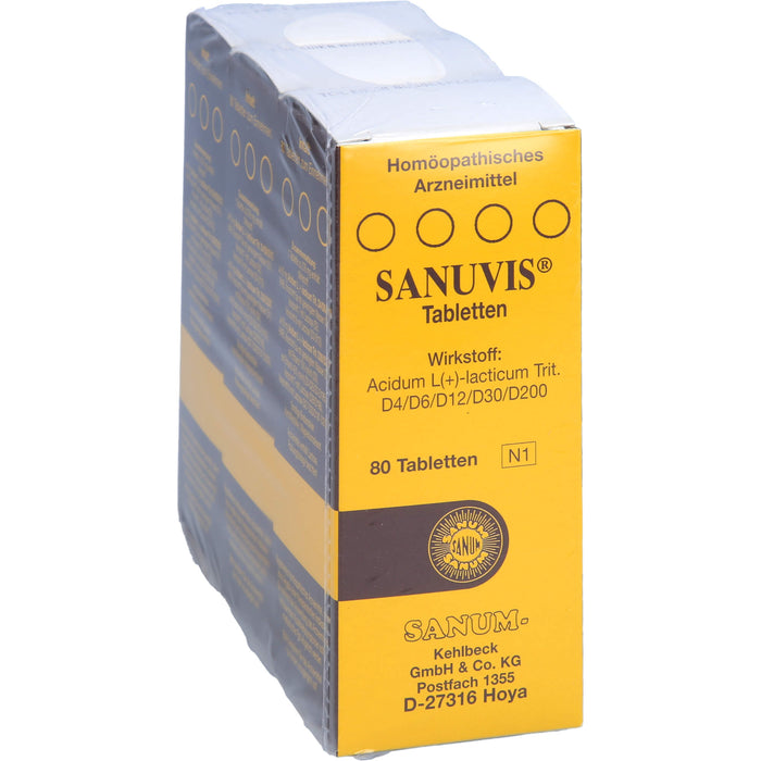 SANUM KEHLBECK Sanuvis Tabletten, 240 St. Tabletten