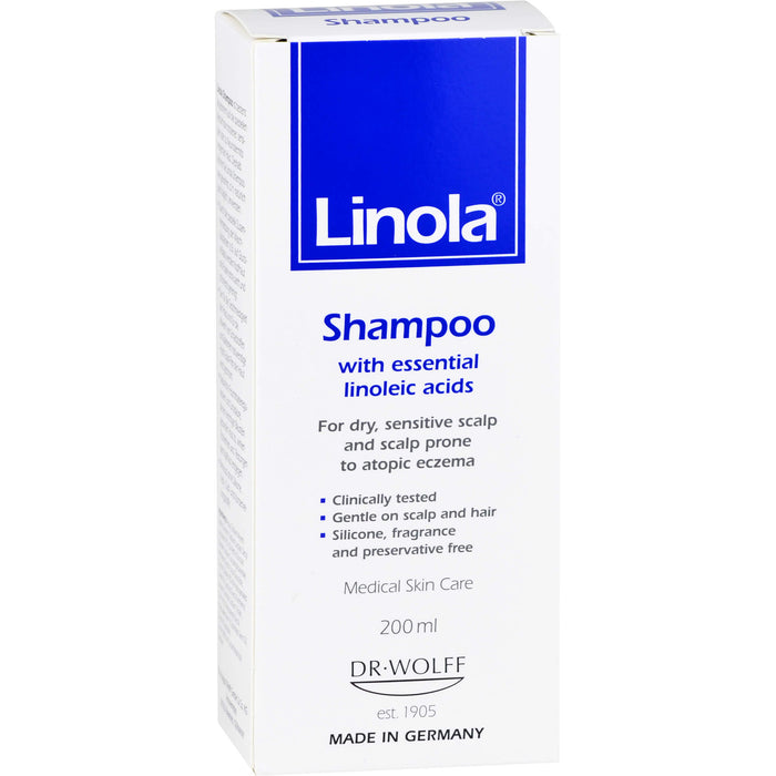 Linola Shampoo, 200 ml Shampoing