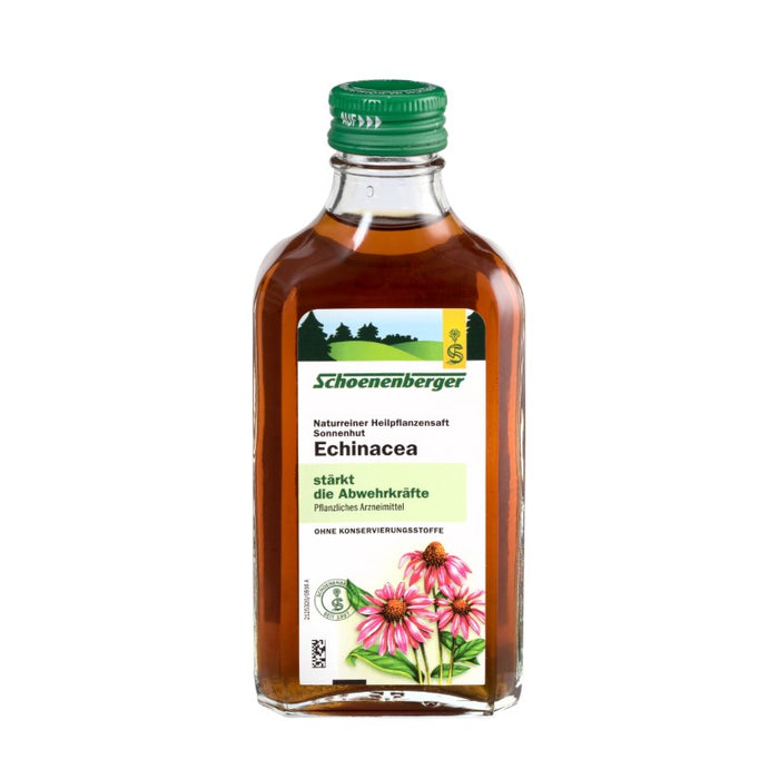 Schoenenberger Echinacea naturreiner Pflanzensaft Sonnenhut, 200 ml Solution