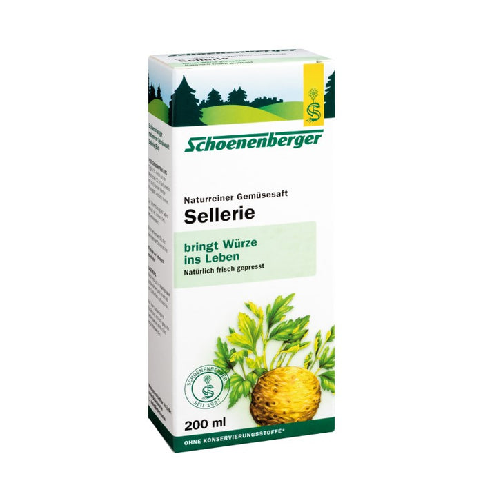 Schoenenberger Naturreiner Gemüsesaft Sellerie, 200 ml Solution
