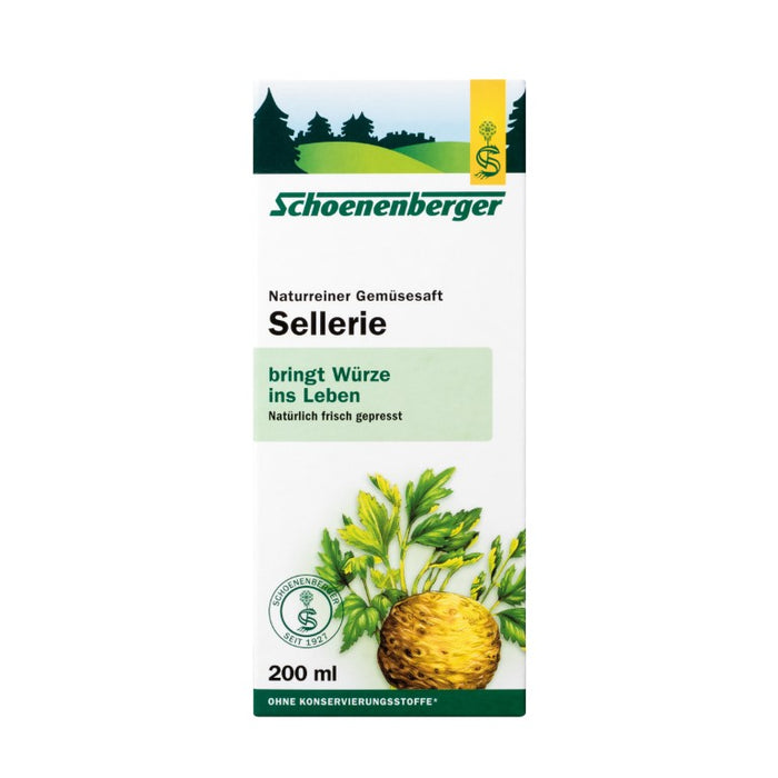 Schoenenberger Naturreiner Gemüsesaft Sellerie, 200 ml Solution