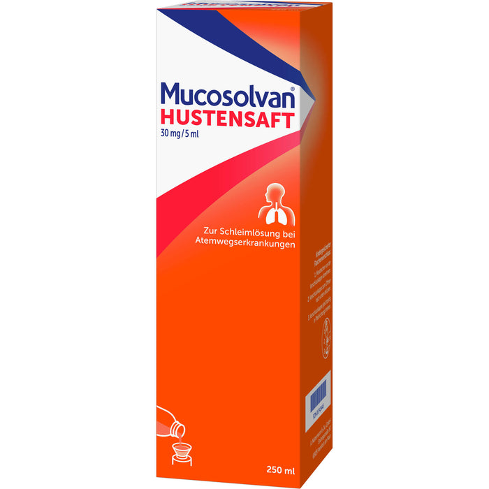 Mucosolvan Hustensaft, 250 ml Lösung