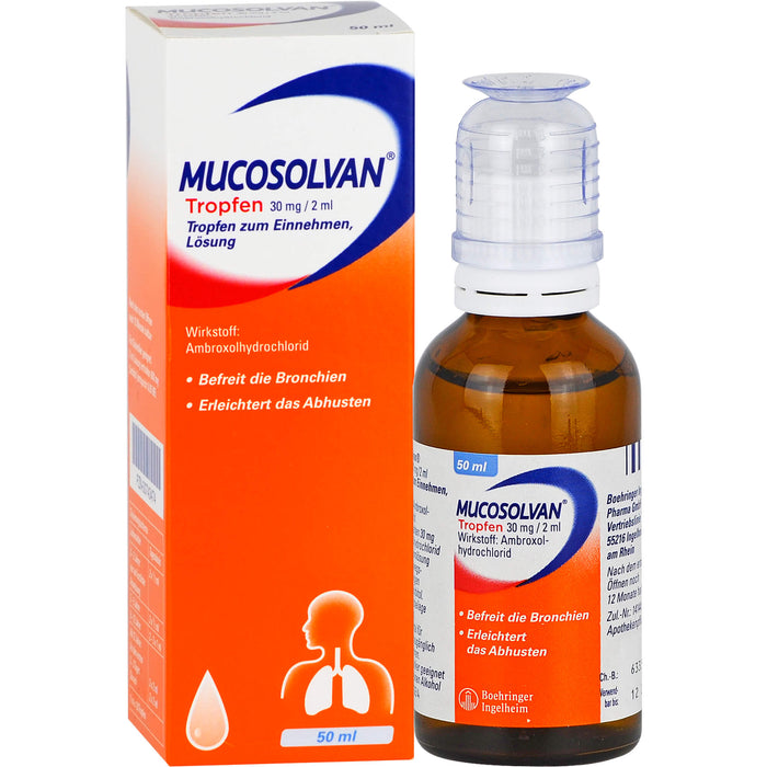 Mucosolvan Tropfen, 50 ml Solution
