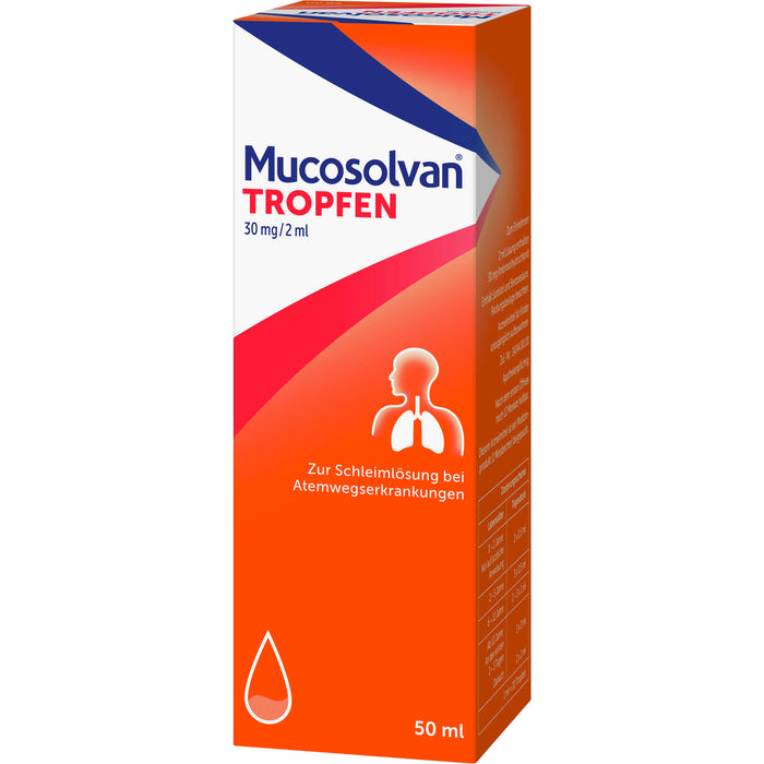 Mucosolvan Tropfen, 50 ml Solution