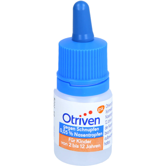 Otriven 0,05 % Nasentropfen für Kinder bei Schnupfen, 10 ml Solution