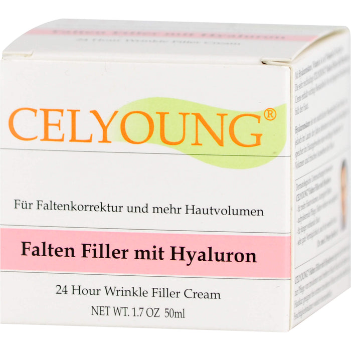 CELYOUNG Falten Filler mit Hyaluron Creme, 50 ml Cream