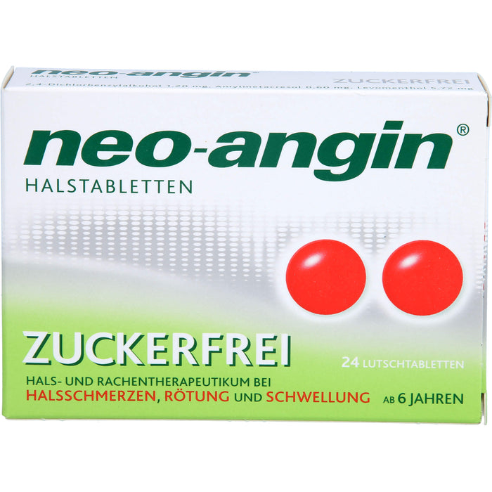 neo-angin Halstabletten zuckerfrei Original KLOSTERFRAU, 24 pcs. Tablets
