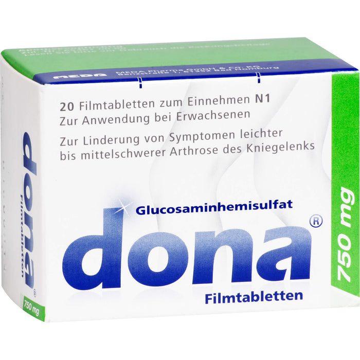 dona 750 mg Filmtabletten, 20 pcs. Tablets
