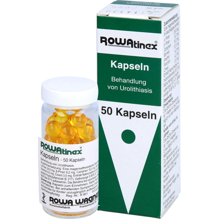 ROWAtinex Kapseln zur Behandlung von Urolithiasis, 50 pc Capsules