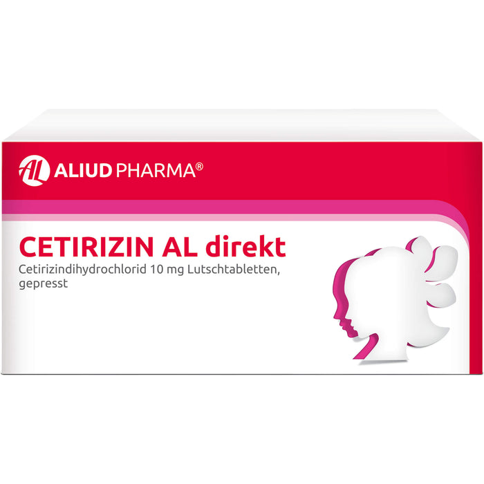 Cetirizin AL direkt, 10 mg Lutschtablette, gepresst, 21 pcs. Tablets