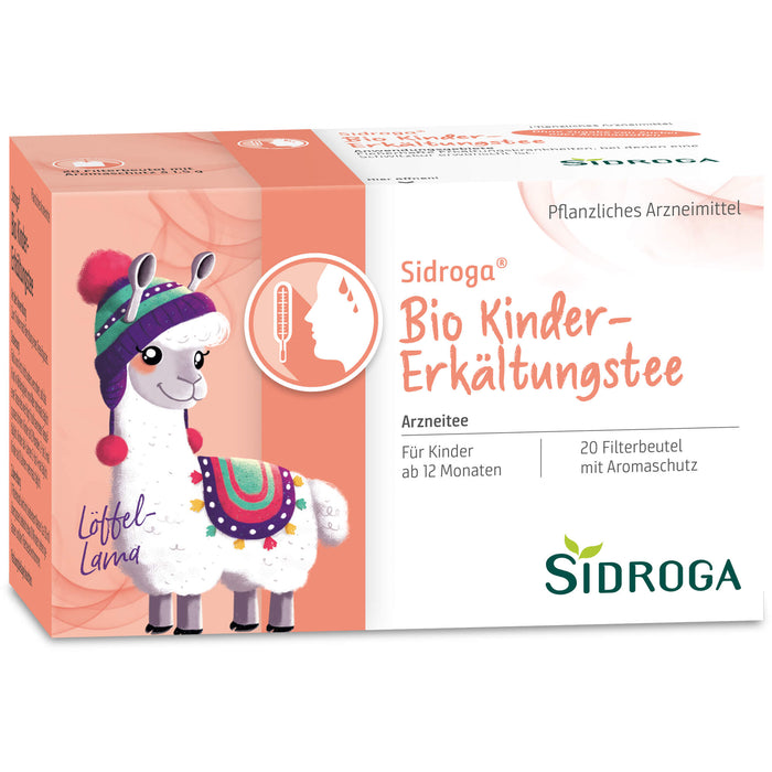 Sidroga Bio Kinder Erkältungstee, 20 pc Sac filtrant