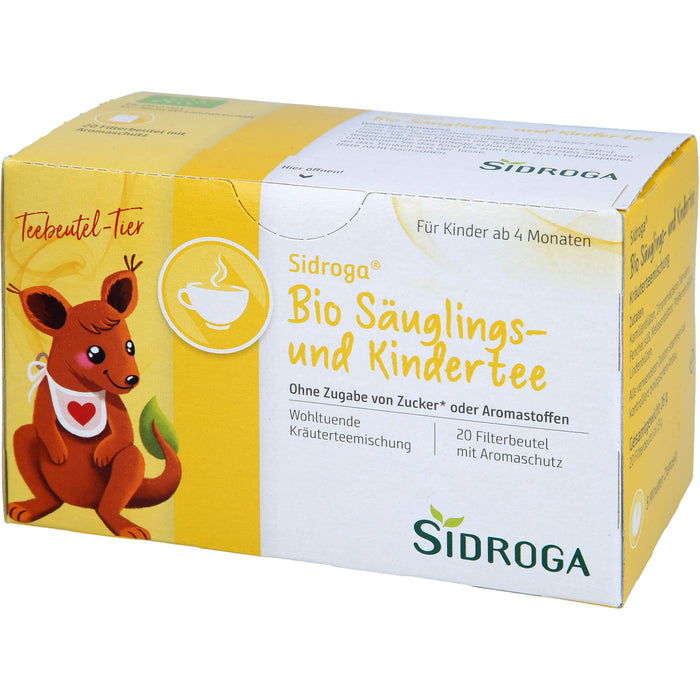 Sidroga Bio Säuglings-und Kindertee, 20 pc Sac filtrant