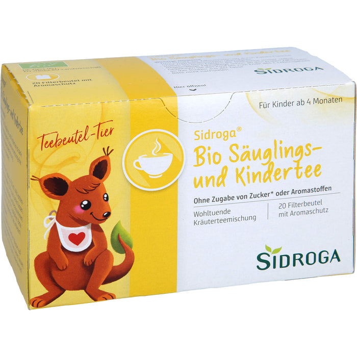 Sidroga Bio Säuglings-und Kindertee, 20 pc Sac filtrant