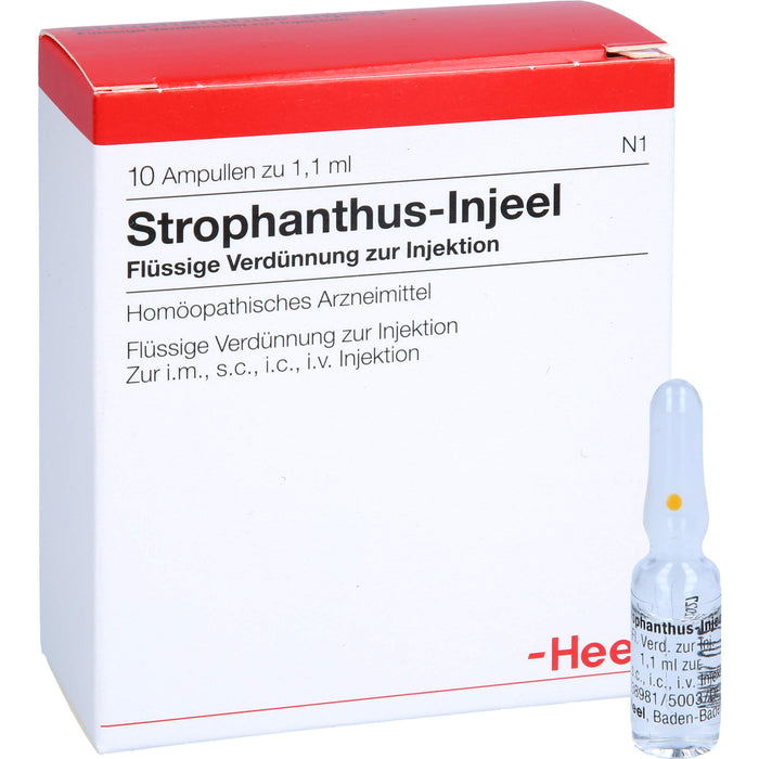 Strophanthus Injeel Amp., 10 St AMP