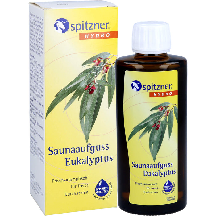 spitzner Hydro Saunaaufguss Eukalyptus, 190 ml Concentré