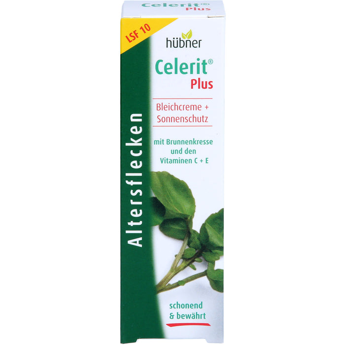 Celerit plus LSF 10 Bleichcreme bei Altersflecken, 25 ml Crème