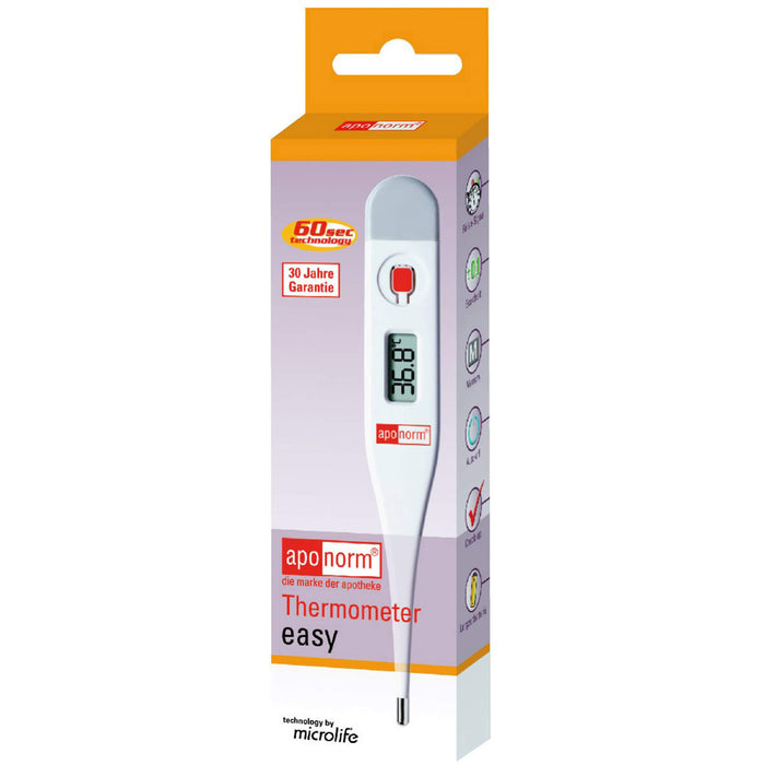 aponorm easy Fieberthermometer, 1 pcs. clinical thermometer