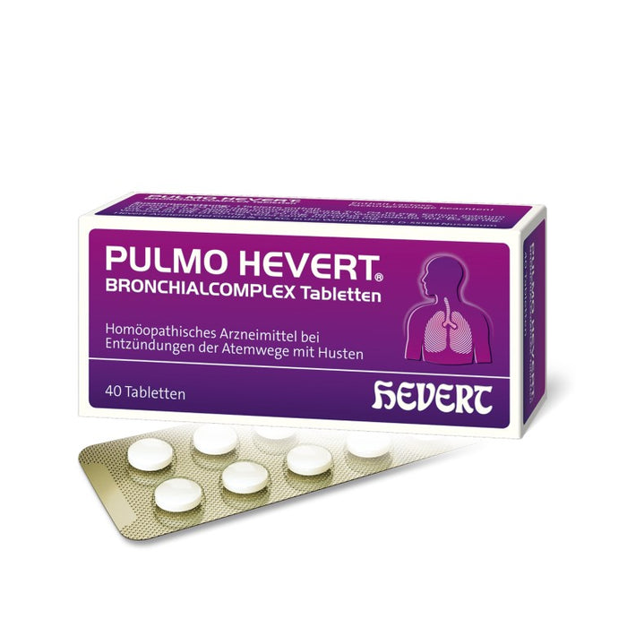 Pulmo Hevert Bronchialcomplex Tabletten, 40 pc Tablettes