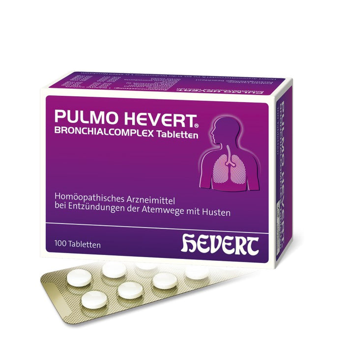 Pulmo Hevert Bronchialcomplex Tabletten, 100 St. Tabletten