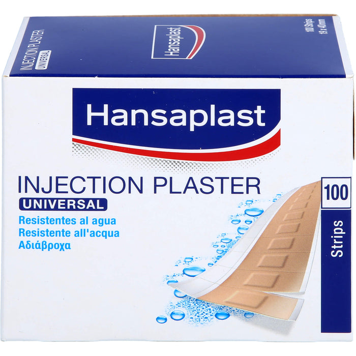 Hansaplast Injection Plaster Universal Injektionspflaster Wasser abweisend, 100 pcs. Patch