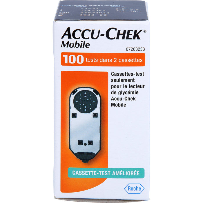 Accu-Check mobile Testkassette Reimport axicorp, 100 pcs. Test strips