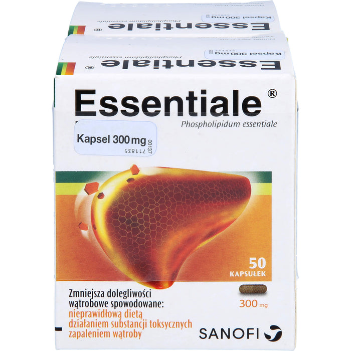 EMRA-MED Essentiale Kapseln 300 mg bei akuten und chronischen Lebererkrankungen Reimport EMRAmed, 100 pc Capsules