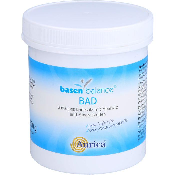 Aurica Basenbalance-Bad Badesalz, 500 g Salt
