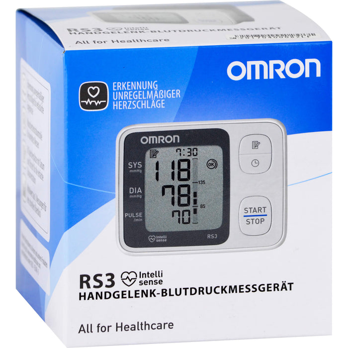 OMRON RS3 Handgelenk-Blutdruckmessgerät, 1 pcs. Blood pressure monitor