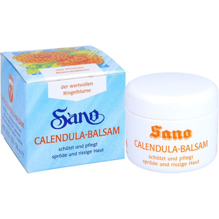 Sano Calendula Balsam für spröde und rissige Haut, 50 ml Cream