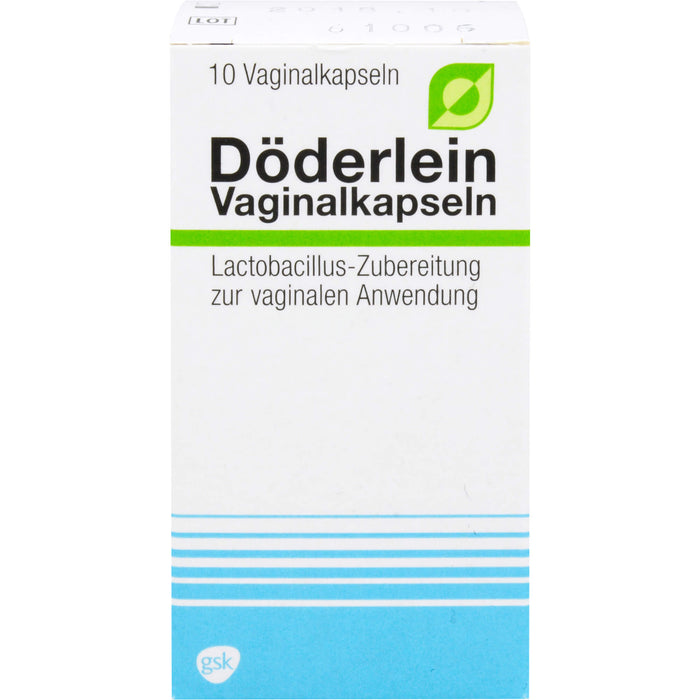 Döderlein Vaginalkapseln Lactobacillus-Zubereitung, 10 pc Capsules