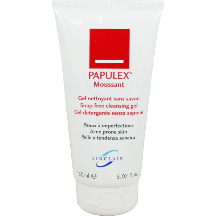 PAPULEX Waschgel für zu Akne neigende Haut seifenfrei, 150 ml Gel