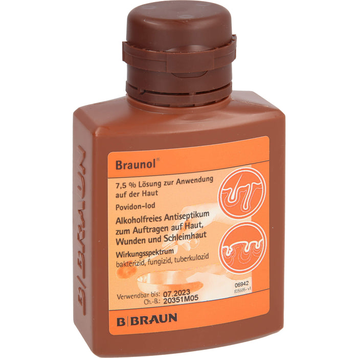 Braunol Lösung alkoholfreies Antiseptikum, 100 ml Solution