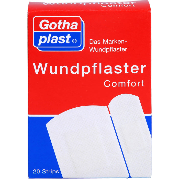 Gothaplast Wundpflaster Comfort Strips in 2 Größen, 20 St. Pflaster