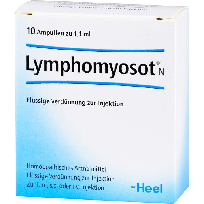 Lymphomyosot N Ampullen Heel, 10 pcs. Ampoules