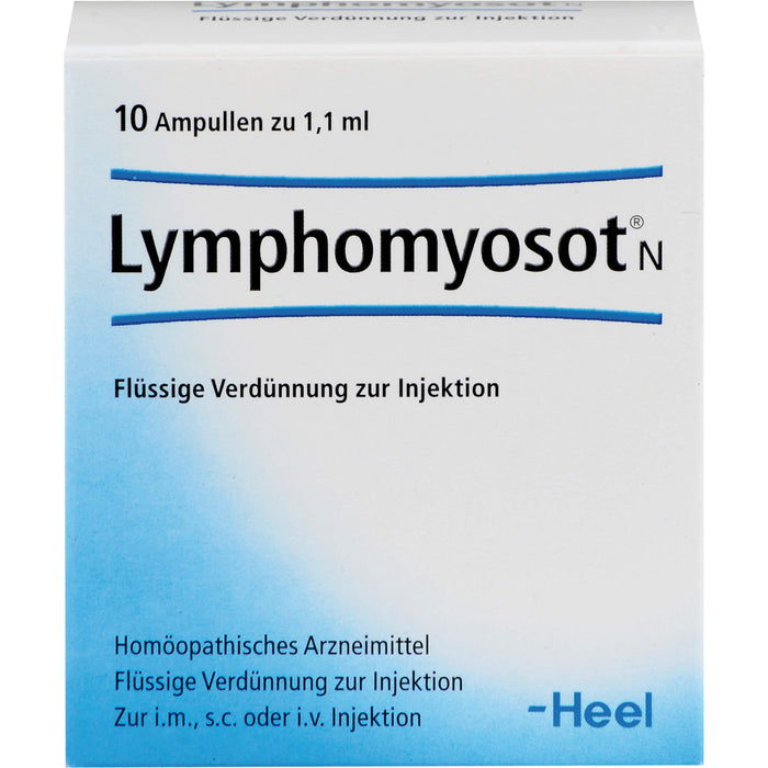 Lymphomyosot N Ampullen Heel, 10 pcs. Ampoules