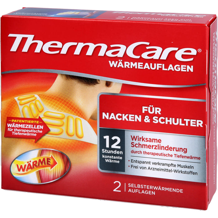 ThermaCare Wärmeauflagen für Nacken & Schulter, 2 pcs. Patch