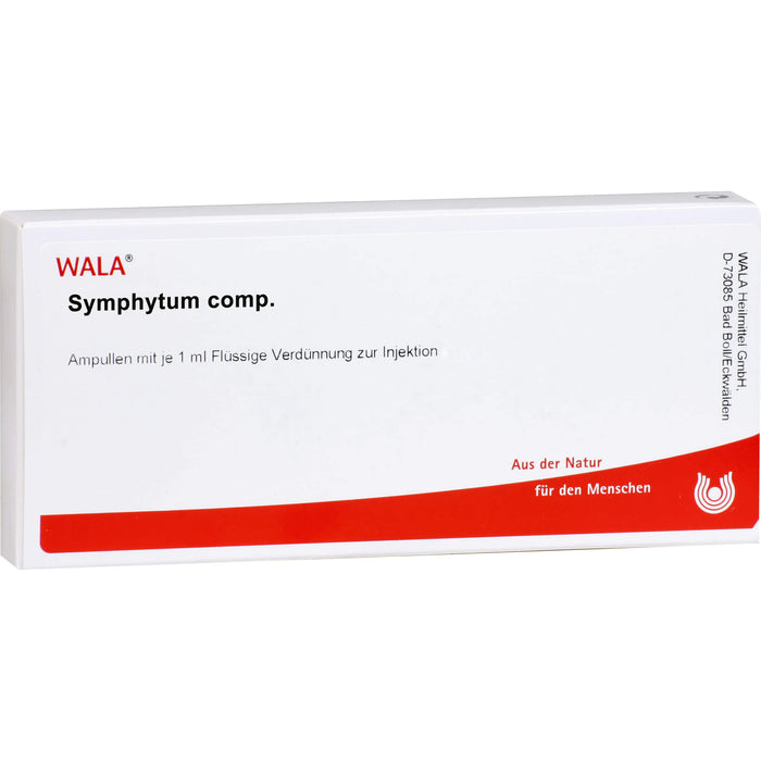 WALA Symphytum comp. flüssige Verdünnung, 10 pc Ampoules